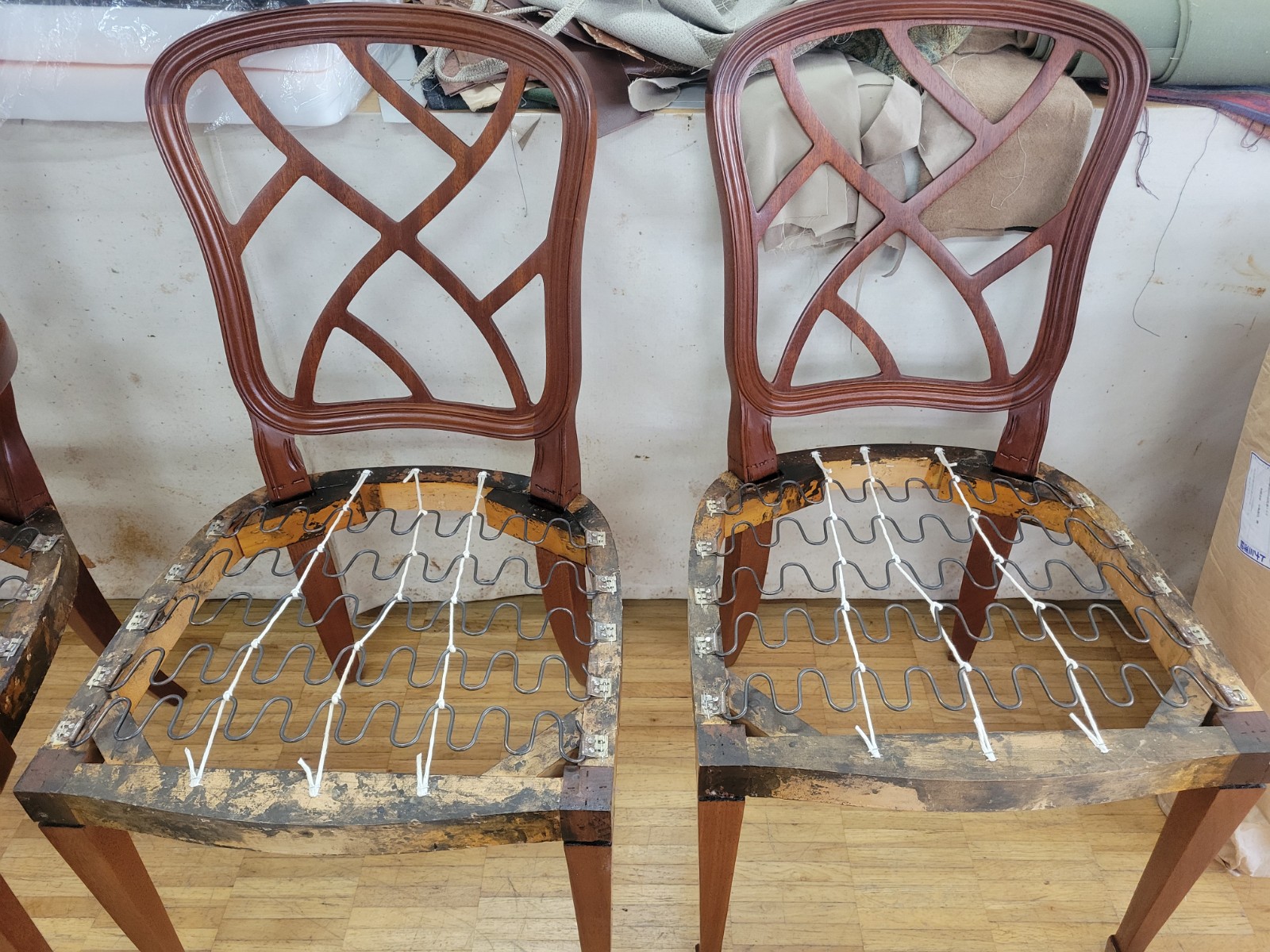 キンデル家具 修理 リメイク 張替え サアラ麻布取り扱い家具